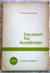 DEUTSCH FUR AUSLENDER - LEICHTER ANFANG - EM ALEMÃO - 64 pags - No estado 