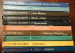 LIVRO - COLEÇÃO DE 10 VOLUMES DO MUNDO DA ARTE - JEAN LASSUS . No estado.