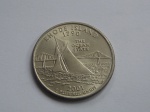 U.S.A - MOEDA COMEMORATIVA DE " RHODE ISLAND " 2001-P   SOB