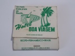 FILUMENIA - ANTIGA CAIXA DE FÓSFOROS DE BOLSO " HOTEL BOA VIAGEM "