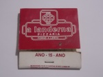 FILUMENIA - ANTIGA CAIXA DE FÓSFOROS DE BOLSO " A LANDERNA PIZZARIA "