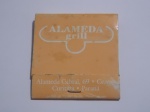 FILUMENIA - ANTIGA CAIXA DE FÓSFOROS DE BOLSO  " ALAMEDA GRILL "