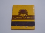 FILUMENIA - ANTIGA CAIXA DE FÓSFOROS DE BOLSO " SOUTHERN SUN HOTELS "