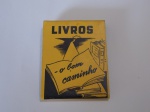 FILUMENIA - ANTIGA CAIXA DE FÓSFOROS DE BOLSO " LIVRARIA UNIVERSITÁRIA " CONTEM O PALITOS