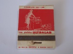 FILUMENIA - ANTIGA CAIXA DE FÓSFOROS DE BOLSO " LOJA ULTRALAR " CONTEM OS PALITOS