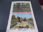 ANTIGO CARTAZ DE CINEMA  O FILME " O CREPÚSCULO VIOLENTO DE KUNG FU " PEÇA ADQUIRIDA DO ANTIGO CINEMA MERCÊS EM CURITIBA , DIMENSÕES APROXIMADA 95,6 x 65,0 cm