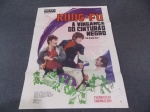 ANTIGO CARTAZ DE CINEMA " A VINGANÇA DO CINTURÃO NEGRO " DIMENSÕES 75,0 x 57,0 cm APROXIMADO PEÇA ADQUIRIDA DO ANTIGO CINEMA MERCÊS ( CURITIBA - PR )