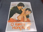 ANTIGO CARTAZ DE CINEMA " O KARATÊ DE HONG KONG " DIMENSÕES 89,5 x 65,0 cm PEÇA ADQUIRIDA DO ANTIGO CINEMA MERCÊS ( CURITIBA - PR )