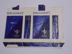 ANTIGA EMBALAGEM DE CIGARROS " PARLIAMENT "