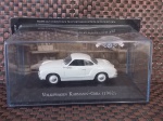 BRINQUEDO - CARRINHO " KARMANN - GHIA " SÉRIE CARROS INESQUECÍVEIS DO BRASIL COMPRIMENTO DO ESTOJO 15,0 cm