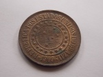 B#827 - ANTIGA MOEDA DO BRASIL ( REPÚBLICA ) BRONZE 40 RÉIS DO ANO DE 1909 PEÇA EM EXCELENTE ESTADO DE CONSERVAÇÃO