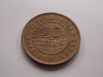 B#807 - ANTIGA MOEDA DO BRASIL ( REPÚBLICA ) BRONZE 20 RÉIS DO ANO DE 1901 FORAM CUNHADAS SOMENTE 712.500 PEÇAS / PEÇA EM EXCELENTE ESTADO DE CONSERVAÇÃO