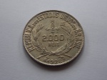 P#714 - ANTIGA MOEDA DE PRATA DO BRASIL ( REPÚBLICA ) 2.000 RÉIS DO ANO DE 1928 PEÇA EM EXCELENTE ESTADO DE CONSERVAÇÃO