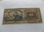 R#104 - BRASIL ANTIGA CÉDULA DE 10 MIL RÉIS DO ANO DE 1907 ( BC/MBC )