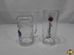 Lote composto de uma caneca da Munchen e uma caneca da Nokherberger para colecionador. Medindo a maior 18,5cm de altura.