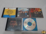 Lote de 5 CD's Originais. Composto por títulos nacionais e internacionais tais como: The Rolling Stones, Cassia Eller, Caetano Veloso, etc.