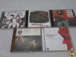 Lote de 5 CD's Originais. Composto por títulos nacionais e internacionais tais como: Nirvana, Tribalistas, etc.