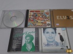 Lote de 5 CD's Originais. Composto por títulos nacionais e internacionais tais como: Elvis, Beethoven, etc.