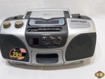 Rádio da Aiwa, modelo CSD-ES227LH, bivolt60Hz - 14W. Falta o cabo de energia, produto não testado.