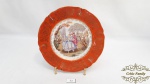 Prato decorativos cenas romaticas porcelana Bavaria. Medidas: 21cm de diametro 