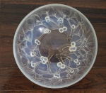 LALIQUE - Gui bowl catálogo Marcilhac, número 3224, diâmetro 24 cm.