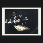 Rembrandt, 1632 - "Lição de Anatomia do Doutor Nicolas Tulp" Reprodução de alta qualidade. Dimensões: 42 cm x 30 cm.