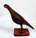 Bento Sumé - Madeira esculpida pinrada 22x27cm um dos melhores artistas da arte popular da Paraíba