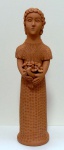 Guilherme Nuca - escultura em barro cozido 13x48cm