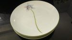 Lote com seis pratos de sobremesa em porcelana ORYBA Brasil- Diâmetro: 26 cm