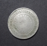 moeda do Brasil, 200 reis de 1900, Rara.   Otimo estado geral comparado com a maioria que surge com acentuados desgastes