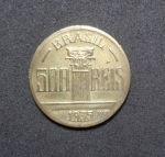 moeda do Brasil, muito Rara 500 reis de 1935