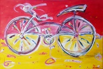 LUIZ CAVALLI, Free Bike II - Acrílica sobre tela - 80x120 cm - ACID  e VERSO