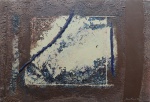 JUAREZ MAGNO, Abstrato - acrílica sobre tela - 50x73,5 cm - acid