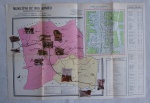 Antigo Mapa do Município de Rio Bonito ( 1969). Med. 47 cm x 32cm