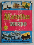Álbum Maravilhas do Mundo incompleto - Faltam 3 figurinhas.