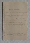 DOCUMENTO -  Província do Rio de Janeiro - Renda Municipal 1870.
