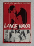 Cartão Postal de divulgação do Filme Lance Maior de Sylvio Back (1968). Med. 10,5 x 15,5cm