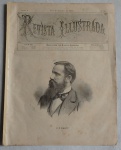 Revista Ilustrada (1878)  de Angelo Agostini -C.F. Hartt -  no Verso J.T Nabuco de Araujo - Rio de Janeiro - R. Ouvdor 109 - Anno 3 n.º 105.
