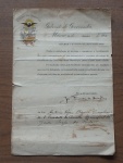 Documento Histórico - Maceió 15 de Janeiro de 1921 - Estado de Alagoas, Gabinete do Governador.