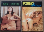 Colecionismo - 2 Revista Suecas - Pornô de época, circa 1970.