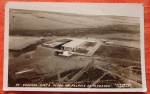 Cartão Postal Fotográfico - Brasília Vista Aérea do Palácio Alvorada. Med. 9 x 14cm