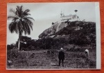 COLECIONISMO - Antiga reprodução fotográfica da Igreja da Penha. Med. 13 cm x 18cm.