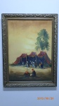 Antigo quadro óleo sobre tela adquirido em Dubai retratando cena local. A obra realmente impressiona pela capacidade do artista e qualidade da pintura .Medidas 63 centímetros de largura por 80 centímetros de altura com moldura.Alem da assinatura do artista o quadro atrás existe inscrições árabes.