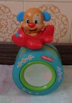 Brinquedo da ABC da Fish Price com urso em avião   funcionando  sem garantia