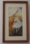Quadro Assinatura não identificada, 17x35cm, oleo sobre eucatex