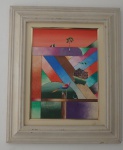 - Richard Nideaki Sem Título Óleo sobre tela 40 alt X 30 larg (cm) 1999 - acid e verso
