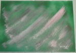 PINTURA ÓLEO SOBRE CARTÃO FINO - ABSTRATO - ASS. CID. MED. 35X50cm