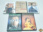 Lote de 5 dvds originais, composto de Titanic, Doze é demais, etc.