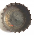 Tampinha de garrafa do refrigerante fanta série bingola "Vira Lata", qualidade conforme fotos