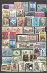 Bélgica super lote contendo 45 selos sem repetição todos carimbados. Qualidade conforme fotos.